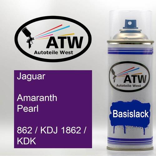 Jaguar, Amaranth Pearl, 862 / KDJ 1862 / KDK: 400ml Sprühdose, von ATW Autoteile West.